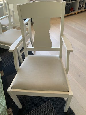 Spisebordsstol, Træ/stof, Ikea - Ingatorp, 6 stk. Ingatorp spisebordstole fra Ikea. Der er lidt brug