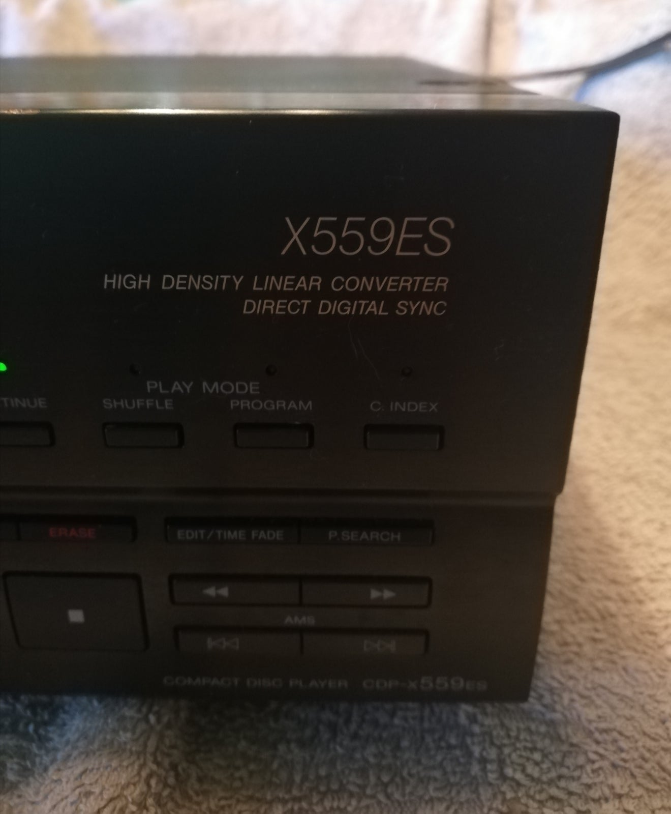 CD afspiller, Sony, CDP-X559ES