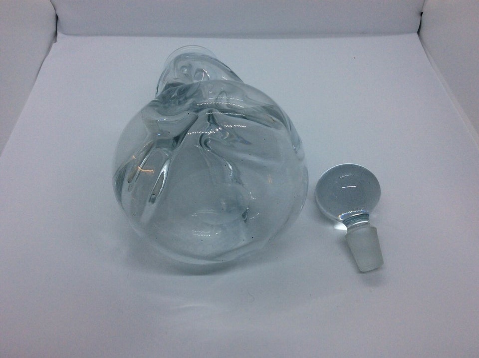 Glas, Klukflaske med prop, Holmegaard
