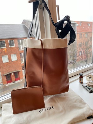 Shopper, Celine, læder, Flot Céline taske (Band Twisted Cabas Bag). Har været brugt minimalt og derf