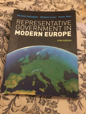 Representative Government in Modern Europe,  Michael Gallagher, Peter Mair & Michael Laver, år 2011,