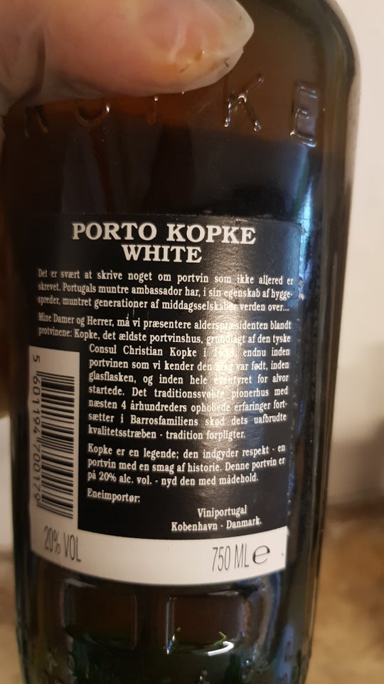 Vin og spiritus, Porto port vin hvid Kopke