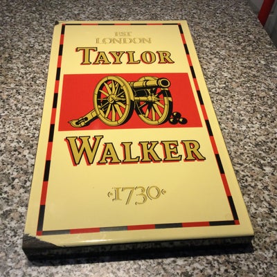Skilte, Emaljeskilt Engelsk øl Taylor Walker, Sælger dette emaljeskilt reklame fra taylor walker er 