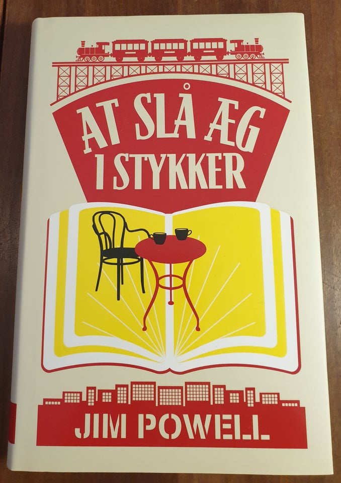 At slå æg i stykker, Jim Powell, genre: roman