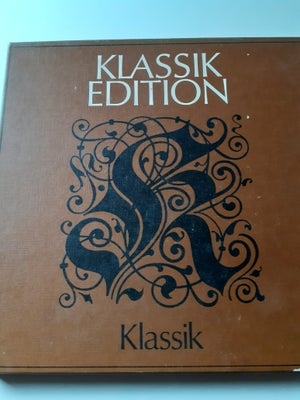 LP, Div. Klassik, Klassik edition, Klassisk, Sælger denne samling fine lp 
2 af pakkerne er stadig f