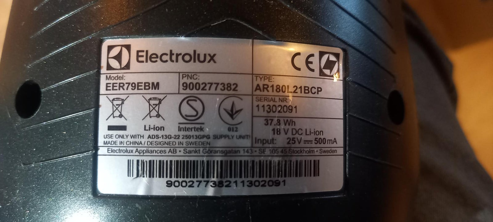 Håndstøvsuger, Electrolux Electrolux EER79EBM