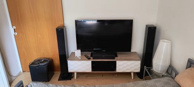 LCD, Samsung, LE46C635K1WXXE, 46", widescreen, High Definition, Perfekt, Surround sound Forstærker /