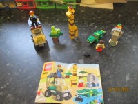 Brugt, Lego andet, 4637, komplet safari sæt med manual står pt til pynt sender gerne til salg  Holsted