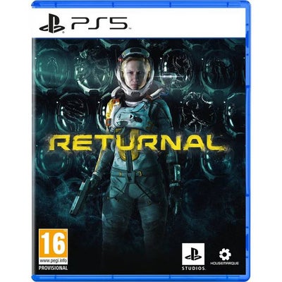 Returnal, PS5, Mega fedt spil, men sælger fordi genren ikke lige er mig. Disken er naturligvis 100% 