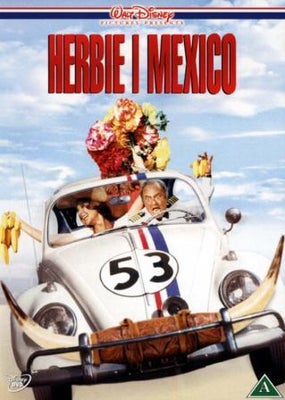 Herbie i Mexico, instruktør Vincent McEveety, DVD, familiefilm, 

USA 1980 Original Dansk udgave med