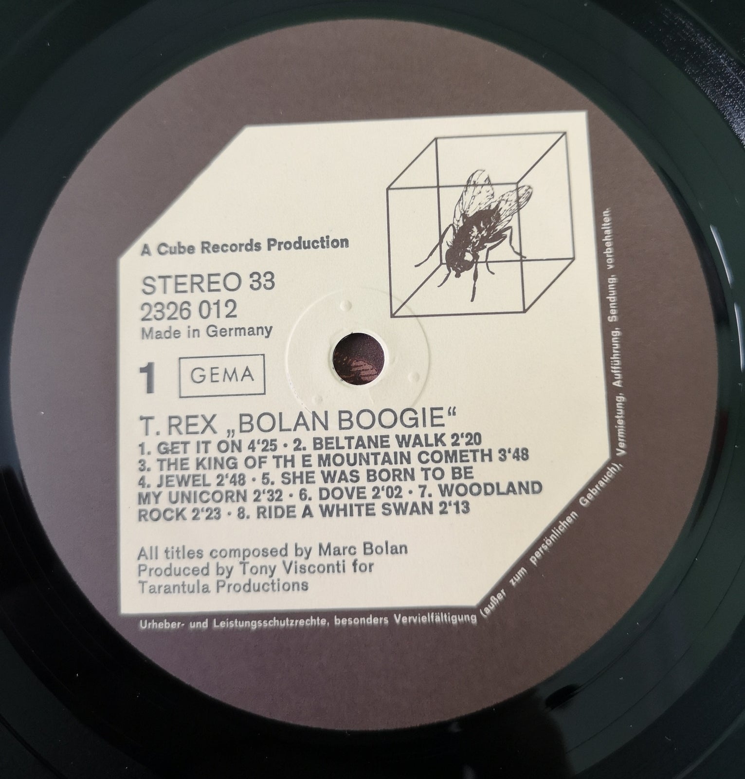 LP, T. Rex, Bolan Boogie