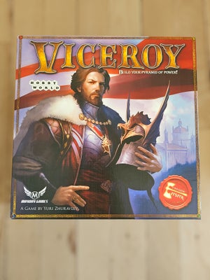 Viceroy: build your pyramid of power, brætspil, Brætspil. Viceroy: build your pyramid of power bræts