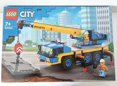 Lego City, 60420, LEGOCity byggelegetøjet Gul gravemaskine (60420) til børn fra 8 år. Det realistisk