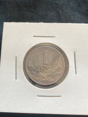 Østeuropa, mønter, 1 Koruna , 1941, Slovenien 1941. Km #6
