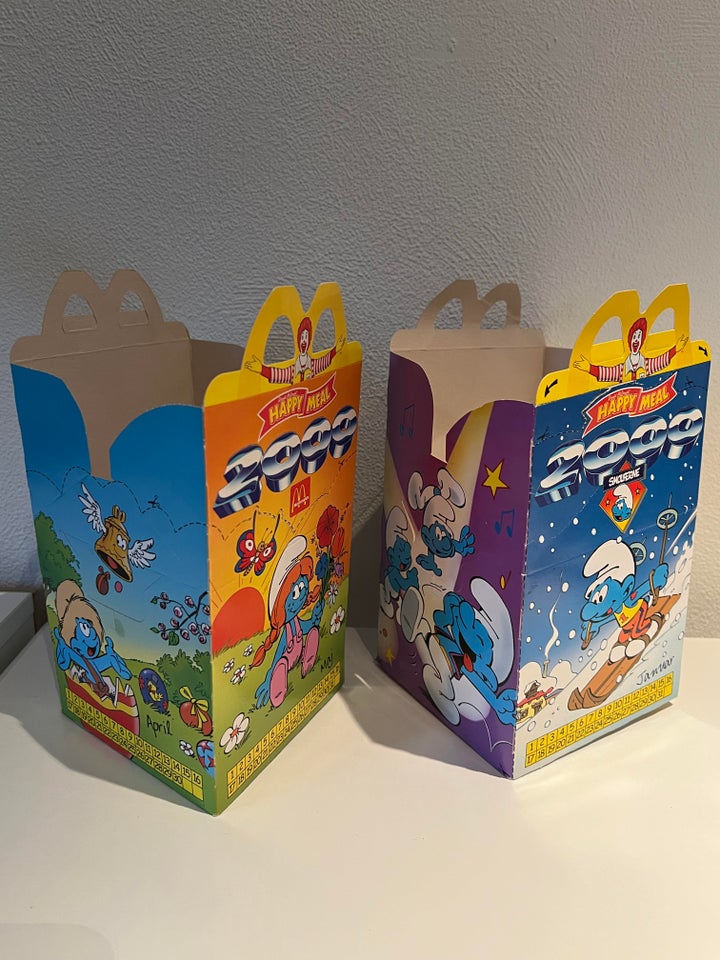 Smølfer, Happy Meal Æsker smølf