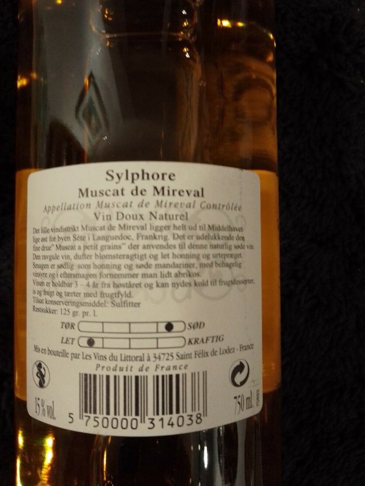 Vin og spiritus, Sylphore Muscat de Mireval