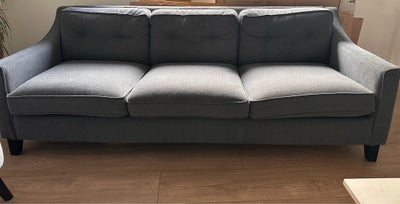 Sofa, polyester, 3 pers. , IKEA FRÖSLÖV, Antracit/mørkeblå sofa sælges. Har kun været brugt ét år

S