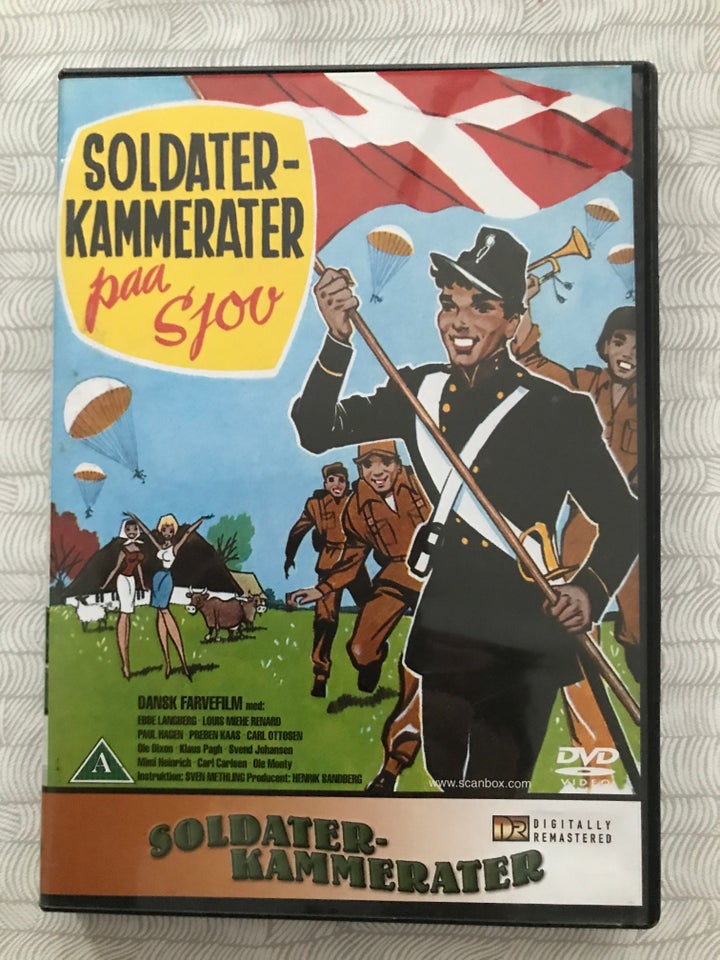 Soldaterkammerater , DVD, komedie