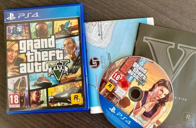 Grand Theft Auto V 5 GTA , PS4, action, Komplet i super stand med kort!

Grand Theft Auto V til PS4 