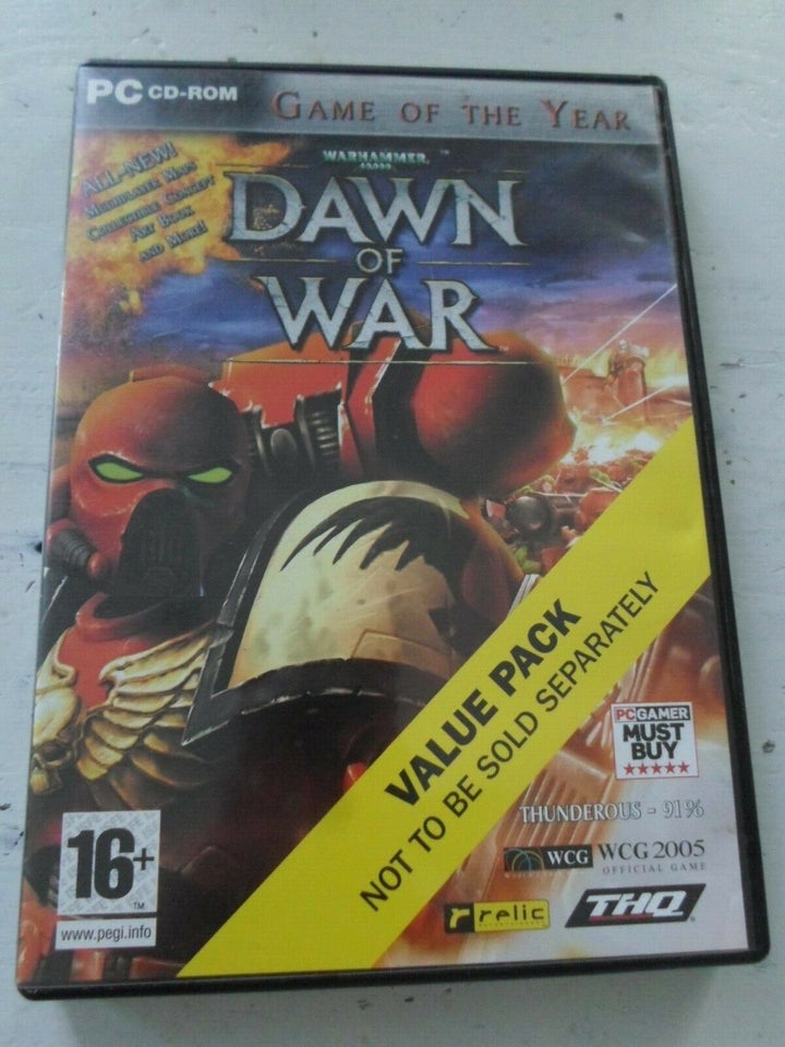 Warhammer 40.000: Dawn of War, til pc, MMORPG