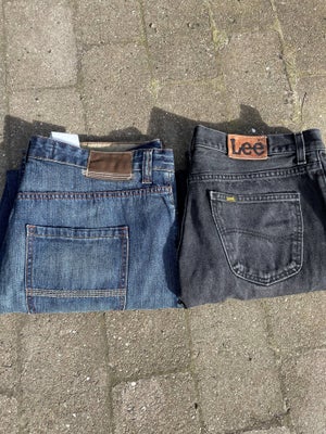 Jeans, Timberland LEE, str. 36, Denim, Næsten som ny, 2 par jeans, næsten ubrugt. Det ene par er Tim