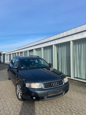 Audi A4, 1,6 Avant, Benzin, 2002, klimaanlæg, aircondition, ABS, airbag, 5-dørs, centrallås, 15" alu