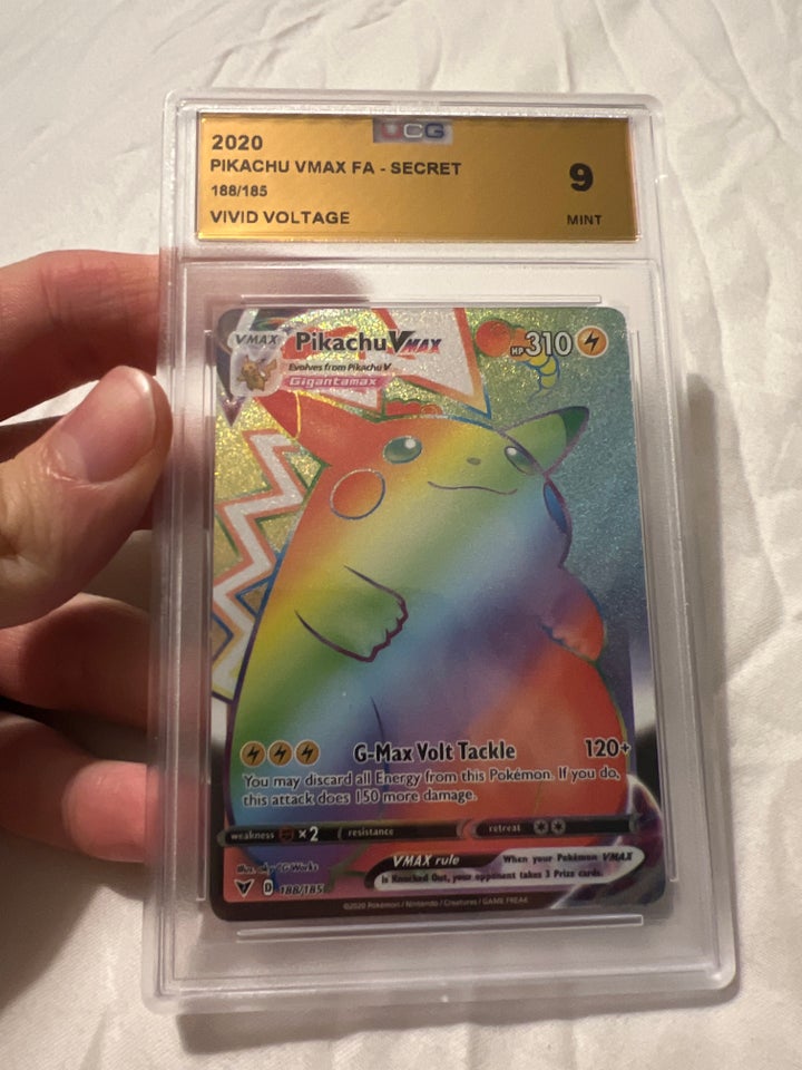 Samlekort, Pikachu Vmax rainbow