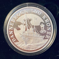 Danmark, mønter, 500 kr