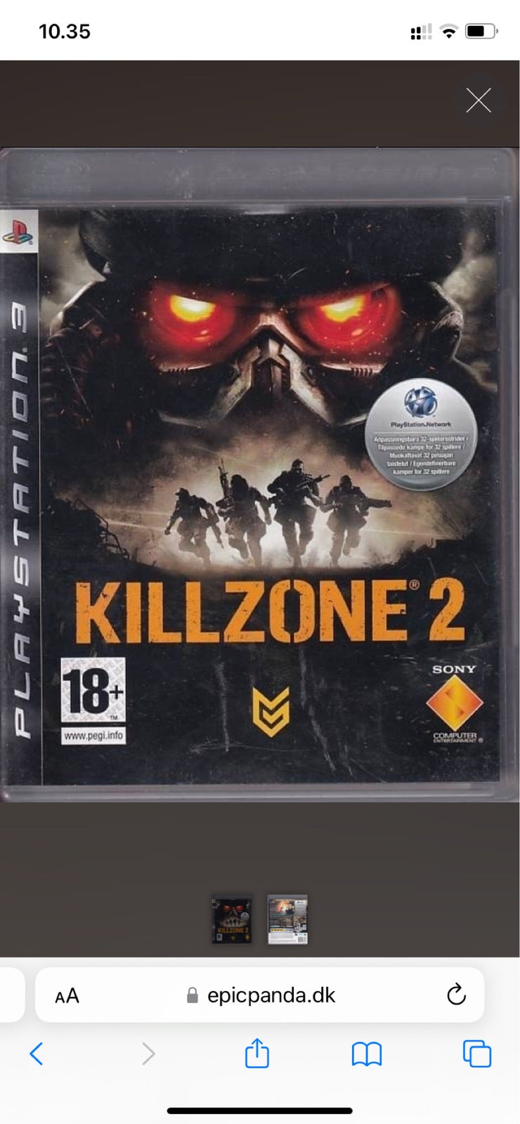 Killzone 2, PS3, action –  – Køb og Salg af Nyt og Brugt