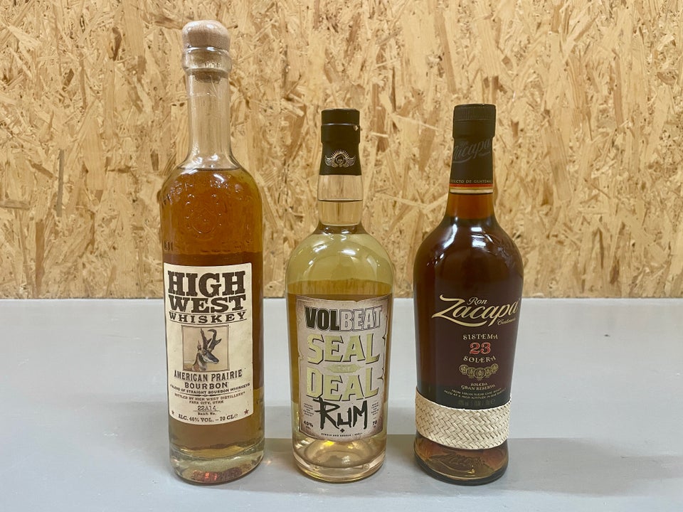 Vin og spiritus, Rom + Whiskey