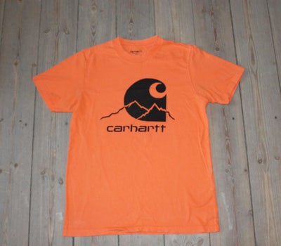 T-shirt, Carhartt, str. XS,  Orange,  Bomuld,  God men brugt, Fin Carhartt t-shirt str XS
100 % Bomu