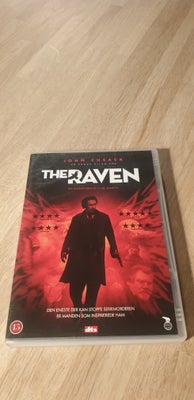 The RAVEN, instruktør James McTeigue, DVD, thriller, /Krimi. Fra 2012.
Med bl.a. John Cusack, Luke E