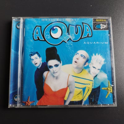 Aqua: Aquarium, electronic, CD i fin stand. 
Cover : Lidt ridset.
-----
Venligst ingen personlig afh