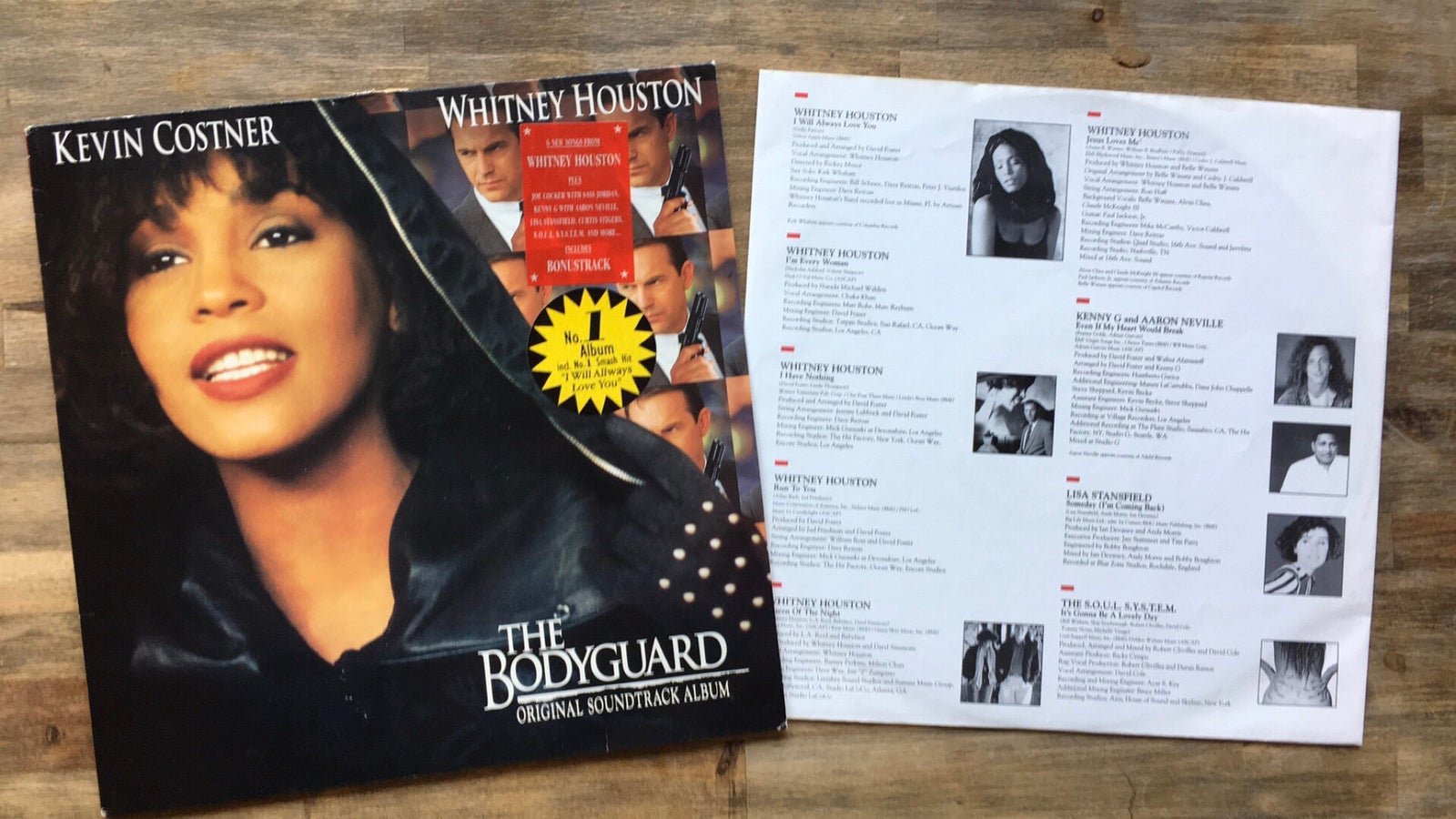 kran Arving forræderi LP, Soundtrack / Whitney Houston, The Bodyguard – dba.dk – Køb og Salg af  Nyt og Brugt
