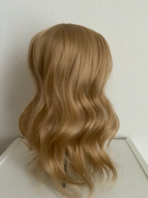 Paryk, Hår topper, Best collection, Smuk helt ny og ubrugt i mørke blond farve, længden 35 cm.
Sætte