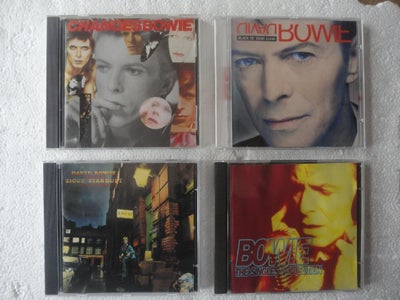 DAVID BOWIE : CD albums , rock, 6 forskelige CDer , pris per styk :