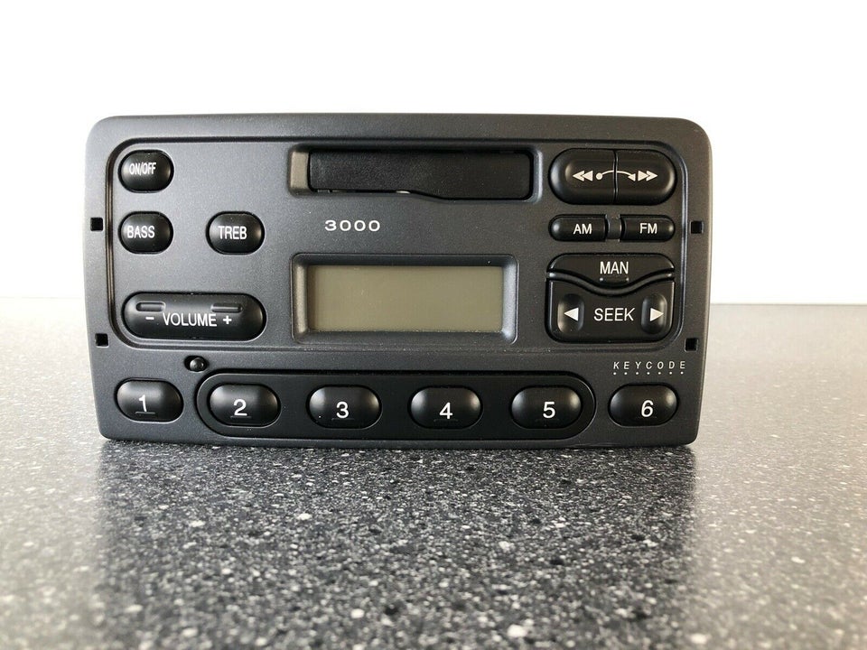 Ford FD 3000, Kassette/Radio