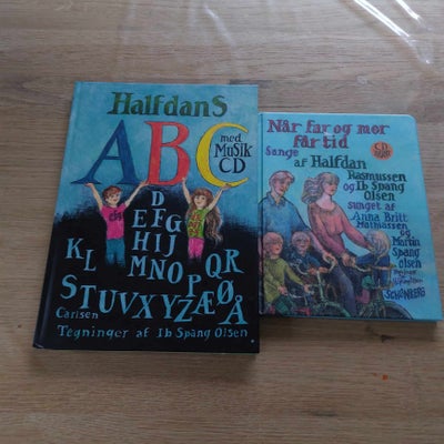 Halfdan bøger, Halfdan Rasmussen, Halfdan bøger

Halfdan abc med cd 60,-
Når far og mor får tid 35,-