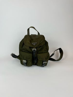 Anden håndtaske, Prada, nylon, Prada Rygsæk - Grøn Nylon

Beskrivelse:

Klassisk og tidløs rygsæk i 