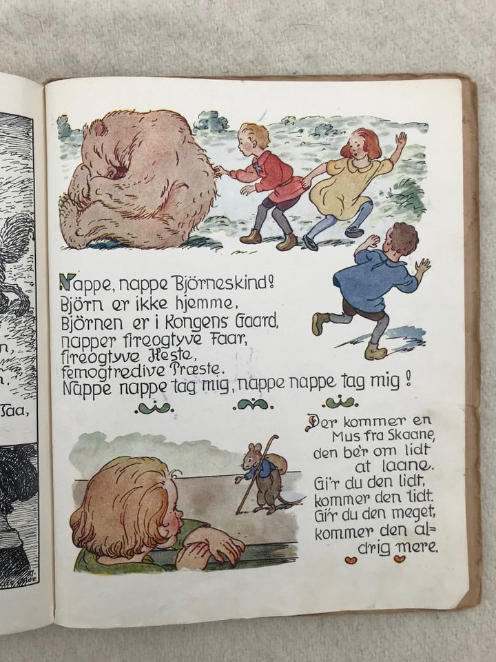 Gamle Børnerim og lege, Louis Moe