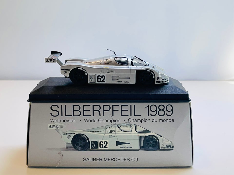 Modelbil, Max Models Sauber Mercedes C9 (Le Mans), skala