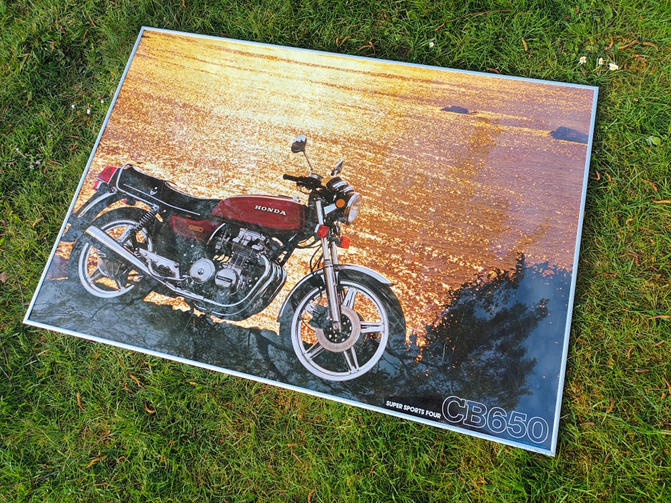 Plakat, motiv: Motorcykel, b: 100 h: 70