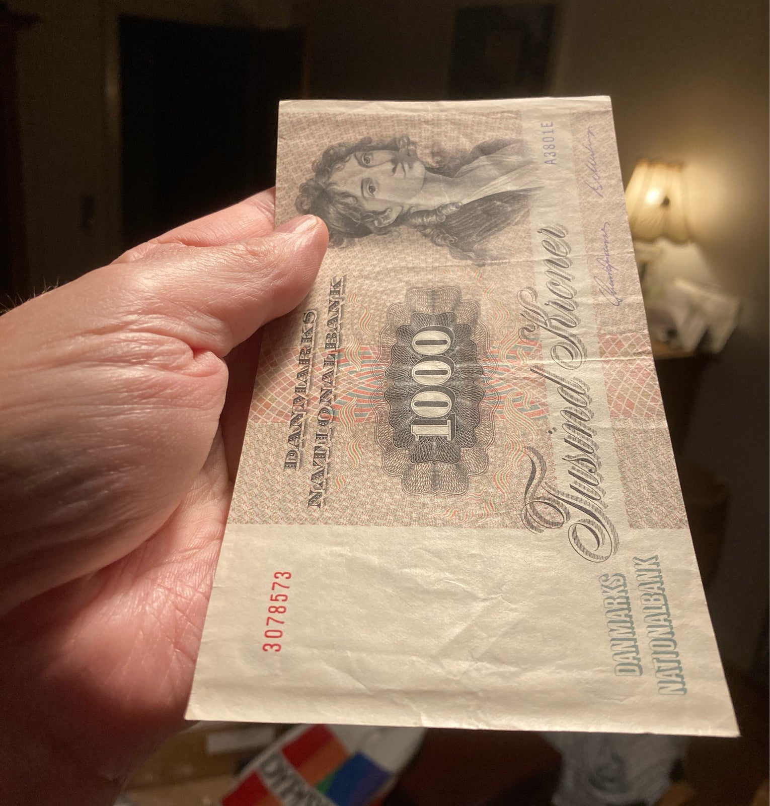 Danmark, sedler, 1000 kr
