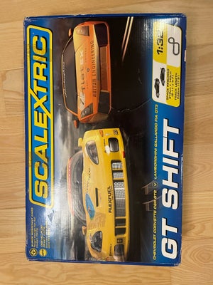 Racerbane, Scalextric Scalextric GT Shift, skala 1:32, En racerbane fra scalextric

Indeholder:
To b