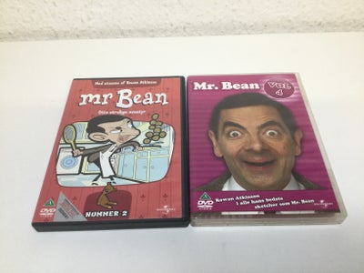 DVD, komedie, Mr. Bean dvd’er pris pr stk    30 kr

Mr. Bean  otte utrolige eventyr  nr 2 
Mr Bean v