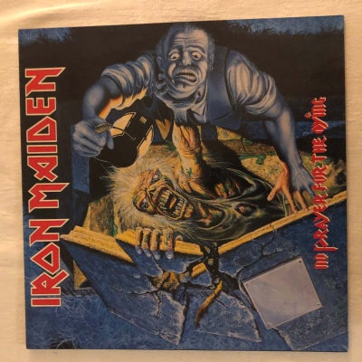 EP, Iron Maiden, No prayer for the dying, Heavy, Velholdt cover / Vinyl afspillet enkelte gange
Orig