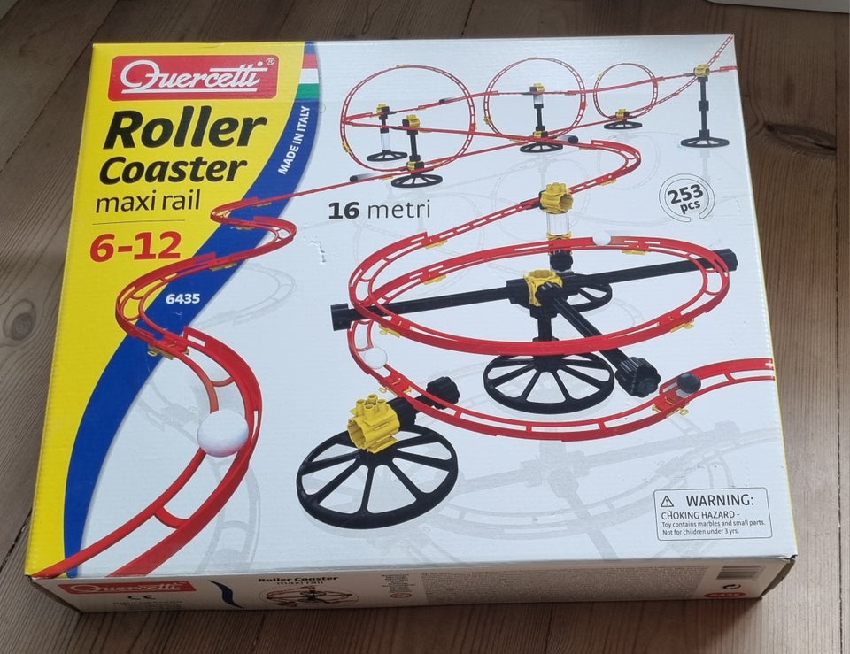 Kuglebane Roller Coaster maxi rail Quercetti dba.dk K b og