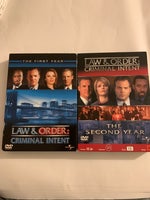 Law & order criminal intent sæson 1 + 2, DVD, krimi