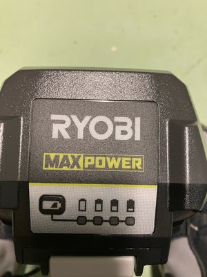 Andet, Ryobi, Batteri
Max Power
36v 5ah
