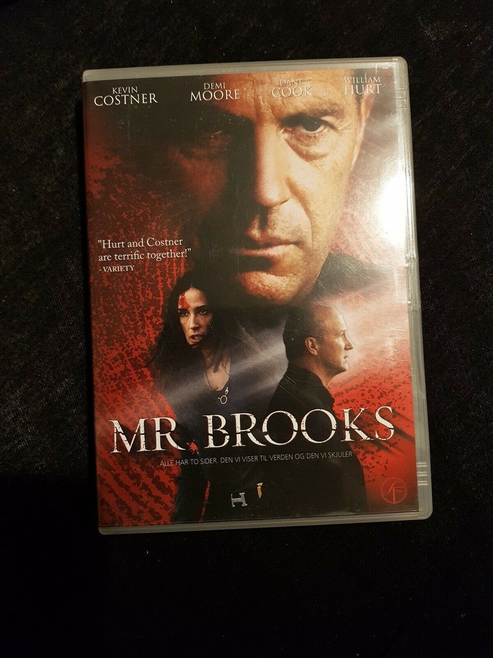 mr brooks dvd cover